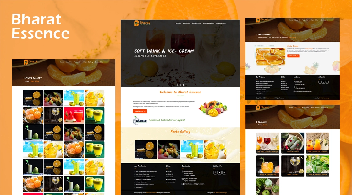 Bharat Essense | UI/UX Design