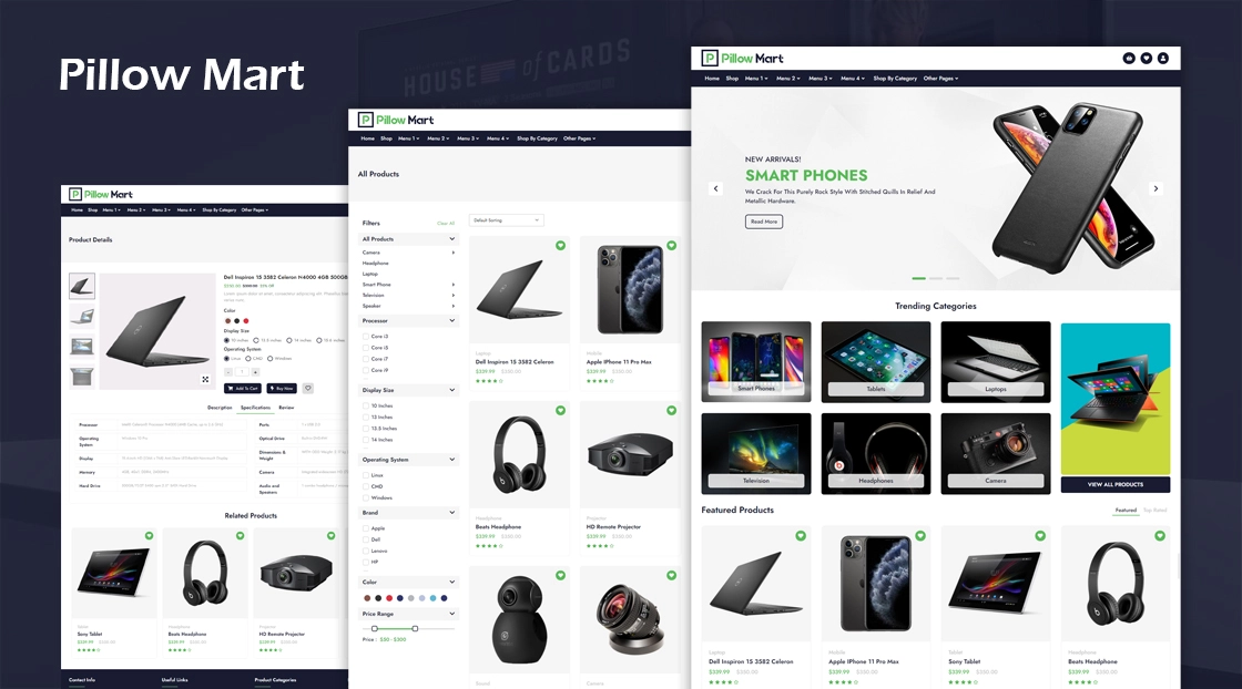 Pillowmart | UI/UX Design